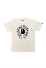Bape X Chrome hearts tee