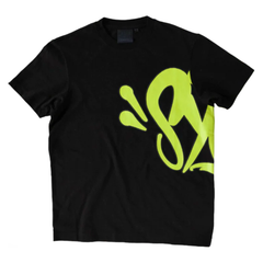 Synaworld tee black/green